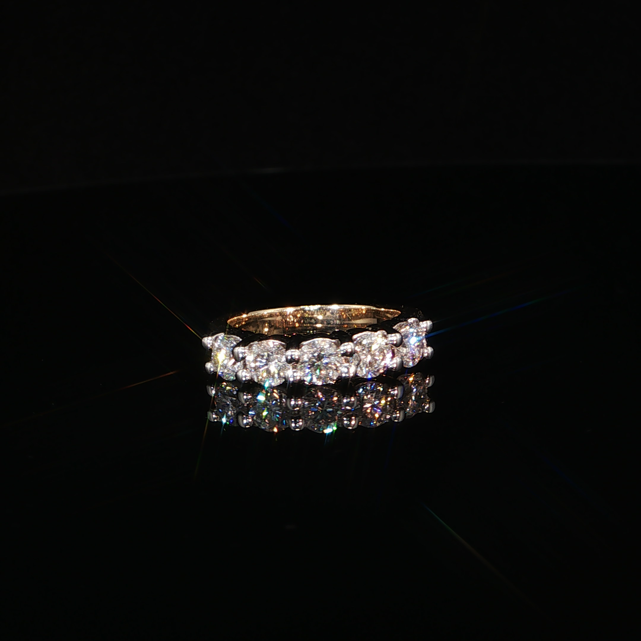 Diamond Eternity Ring in White Gold 1.50CTW G-H VS