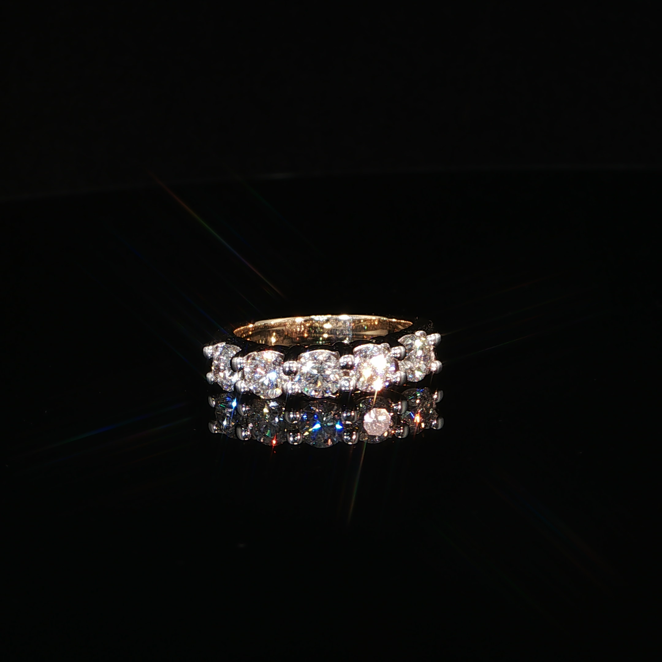 Diamond Eternity Ring in White Gold 1.50CTW G-H VS