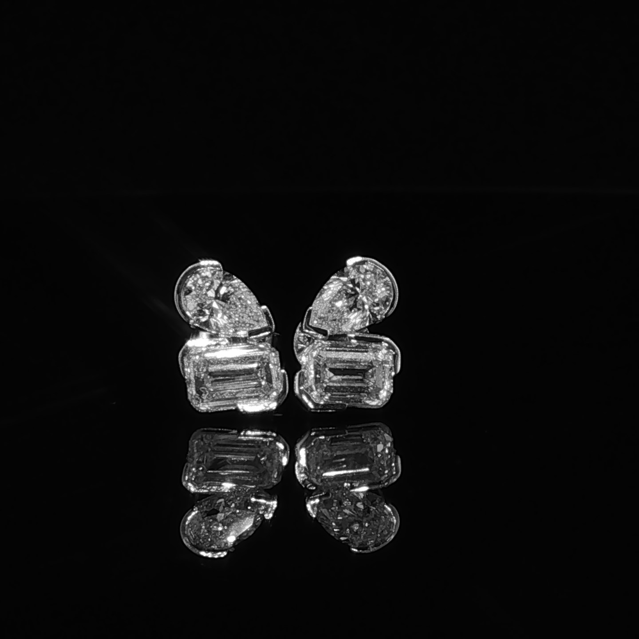 Diamond Stud Earrings – 2.26 CTW E VS1 | IER2457