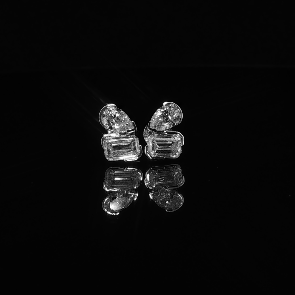 Diamond Stud Earrings – 2.26 CTW E VS1 | IER2457