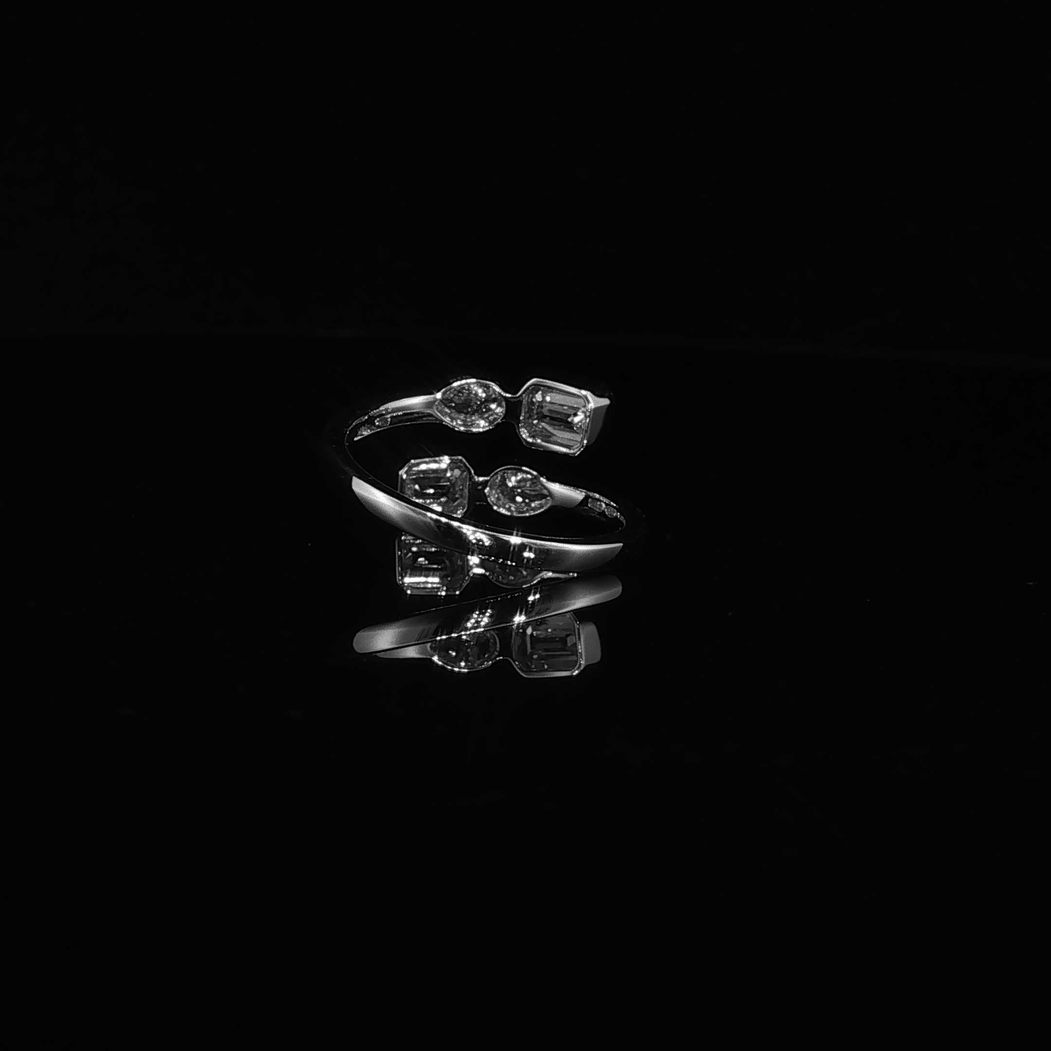 Diamond Bypass Multistone Ring 1.39 CTW – IRG2987