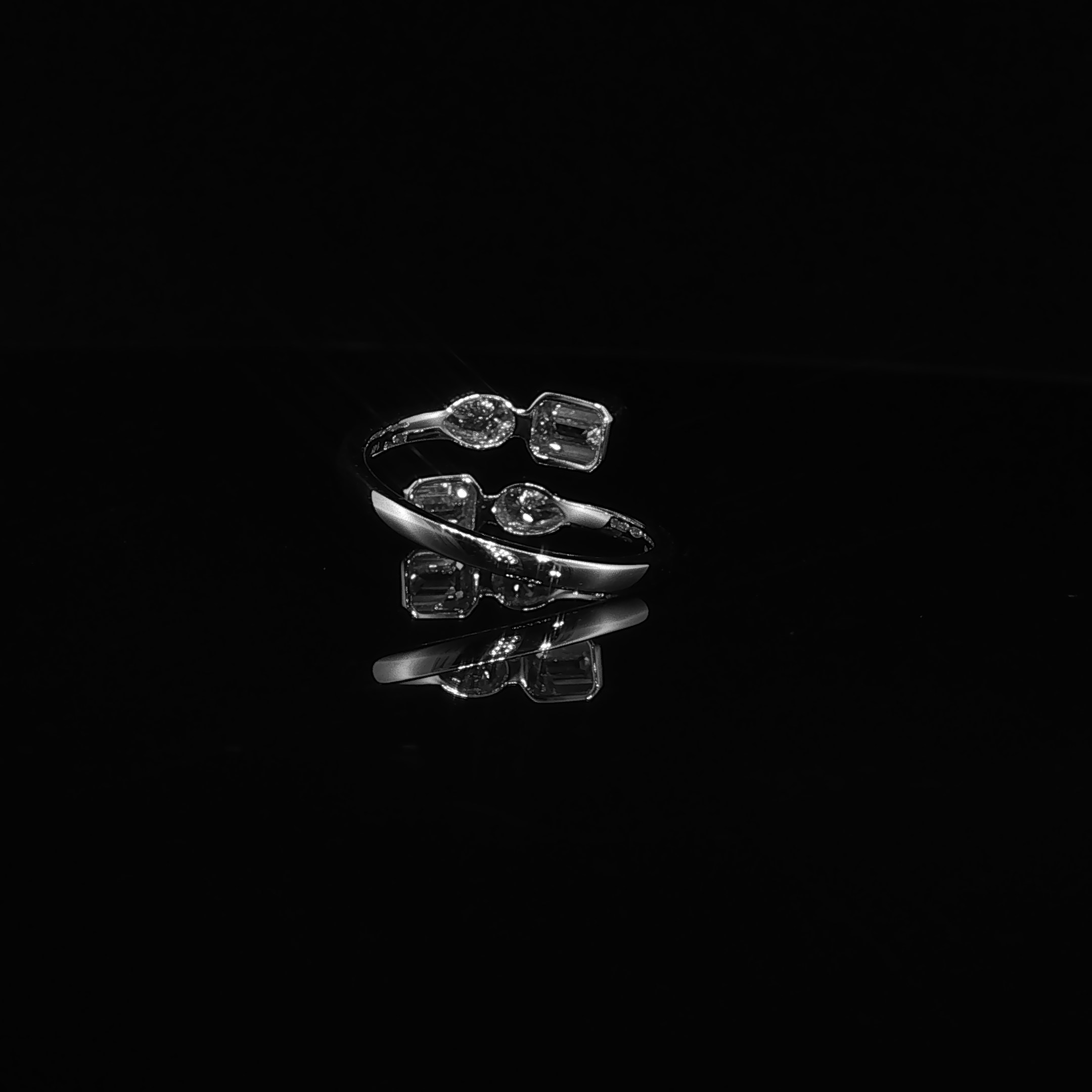 Diamond Bypass Multistone Ring 1.39 CTW – IRG2987