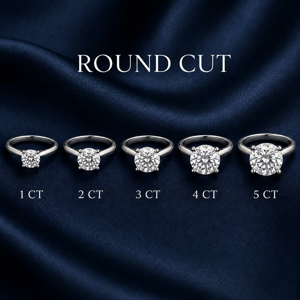Solitaire Round Brilliant Engagement Ring