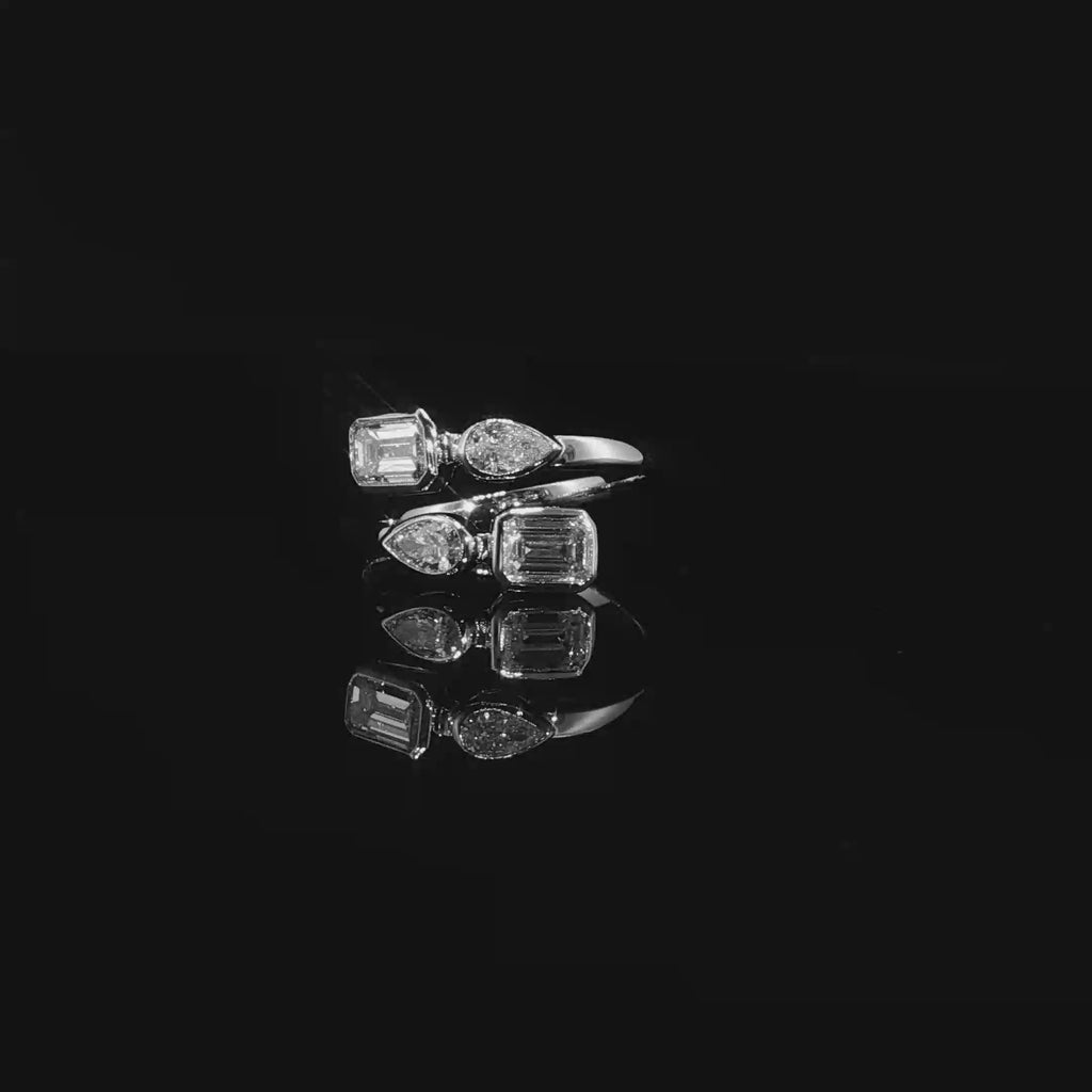 Diamond Bypass Multistone Ring 1.39 CTW – IRG2987
